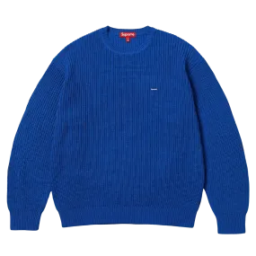 Supreme Small Box Ribbed Sweater 'Royal'