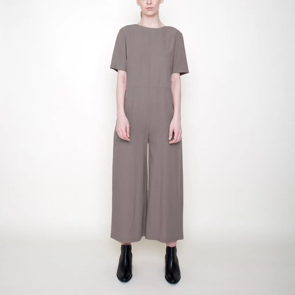 Szeki Short Sleeve Jumpsuit