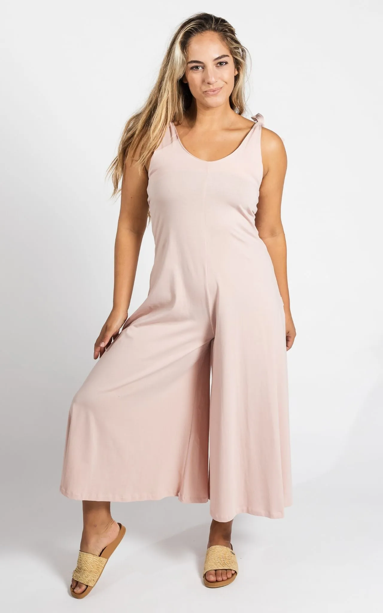 Tara Jumpsuit - Blush