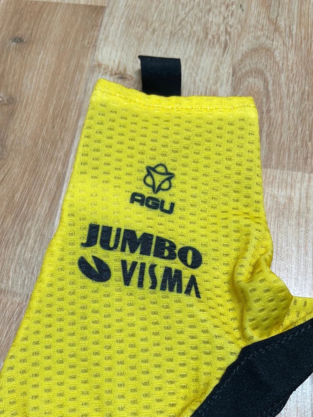 Team Jumbo Visma AGU Premium Aero Gloves Yellow