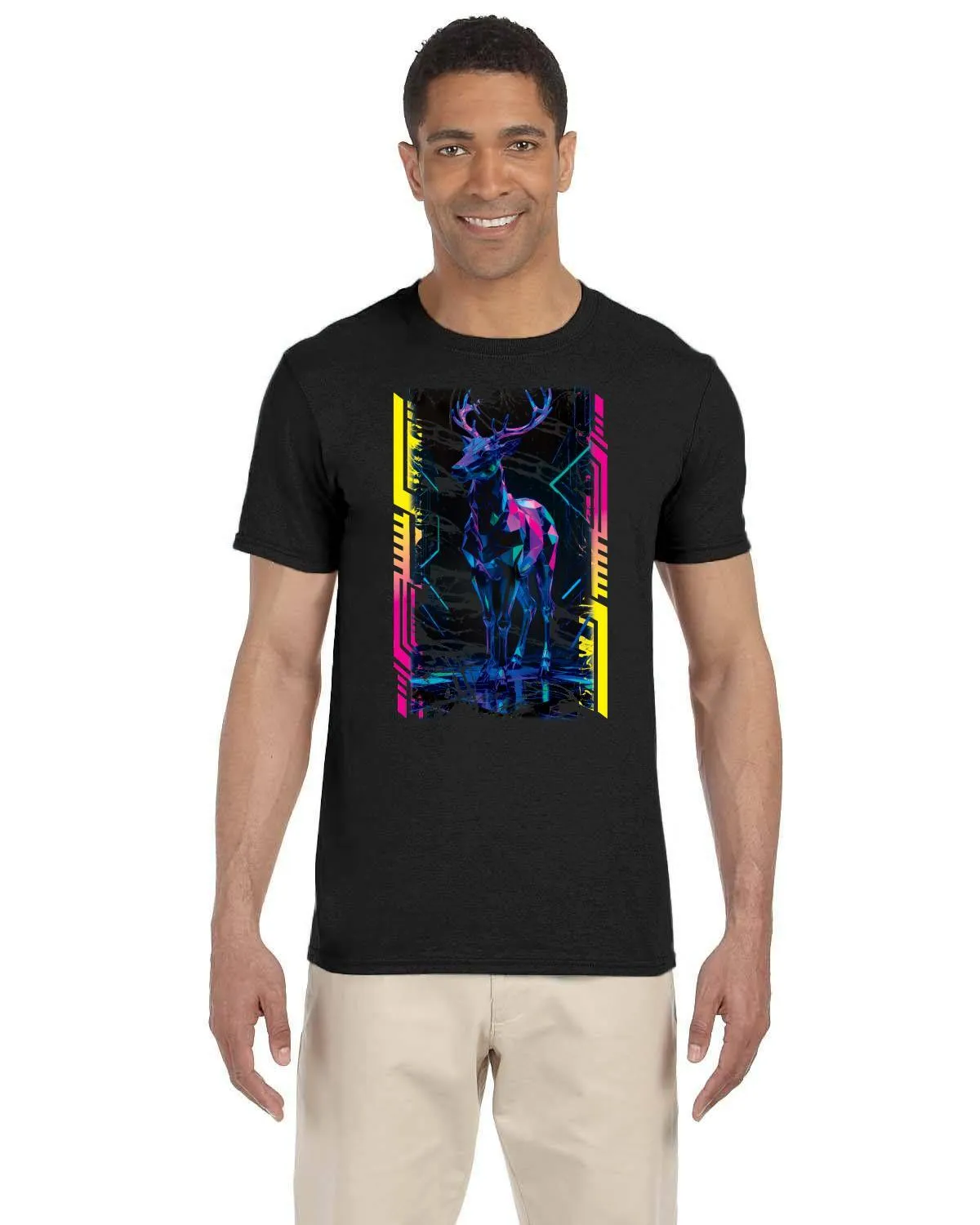 Techno Deer Rave T-Shirt