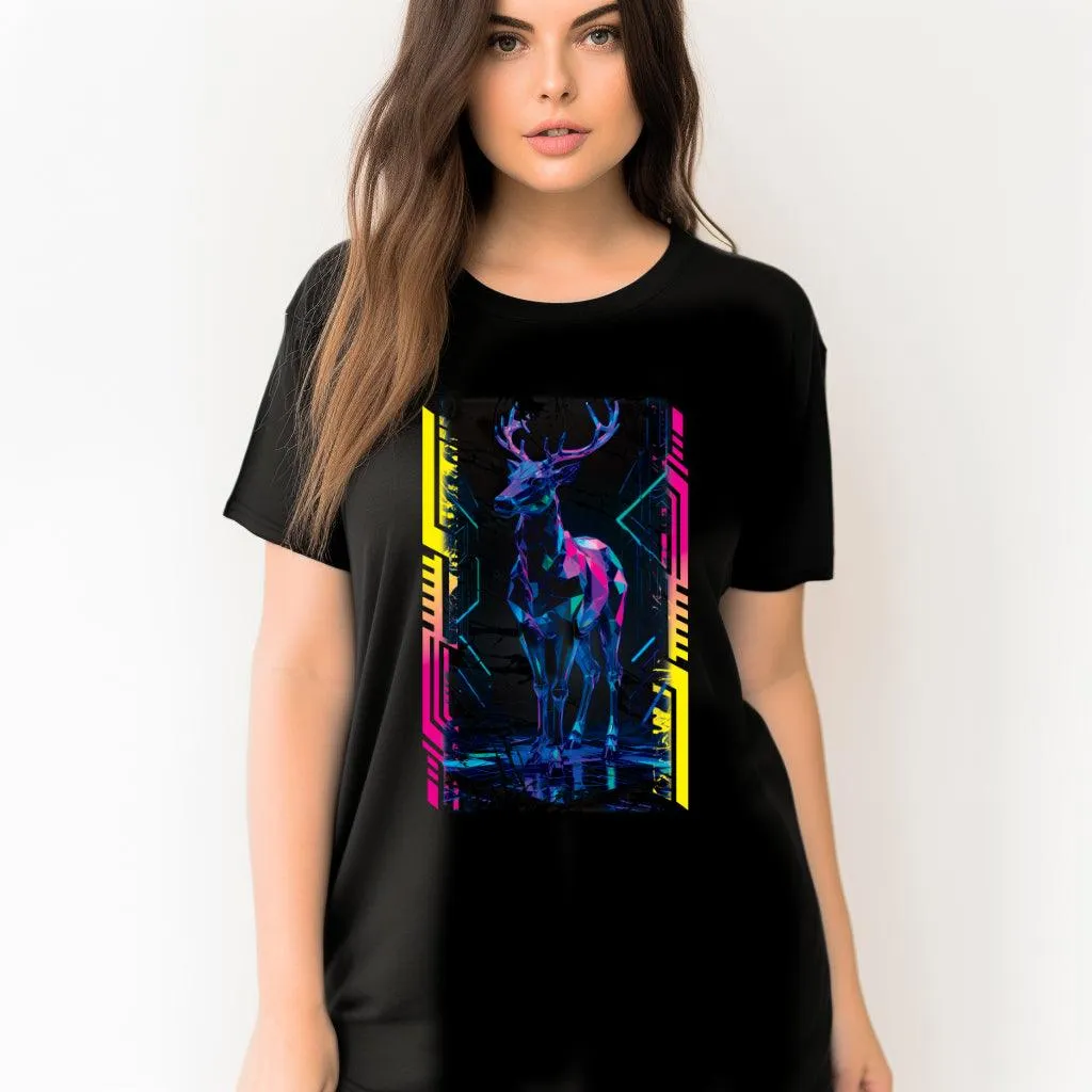 Techno Deer Rave T-Shirt