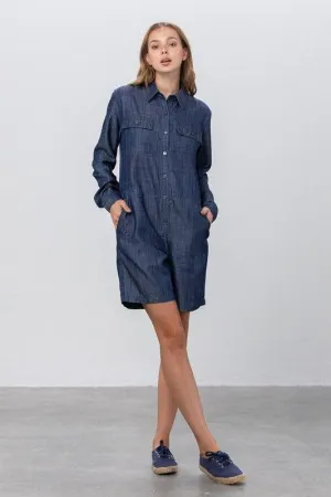 Tencel Short Jumpsuit