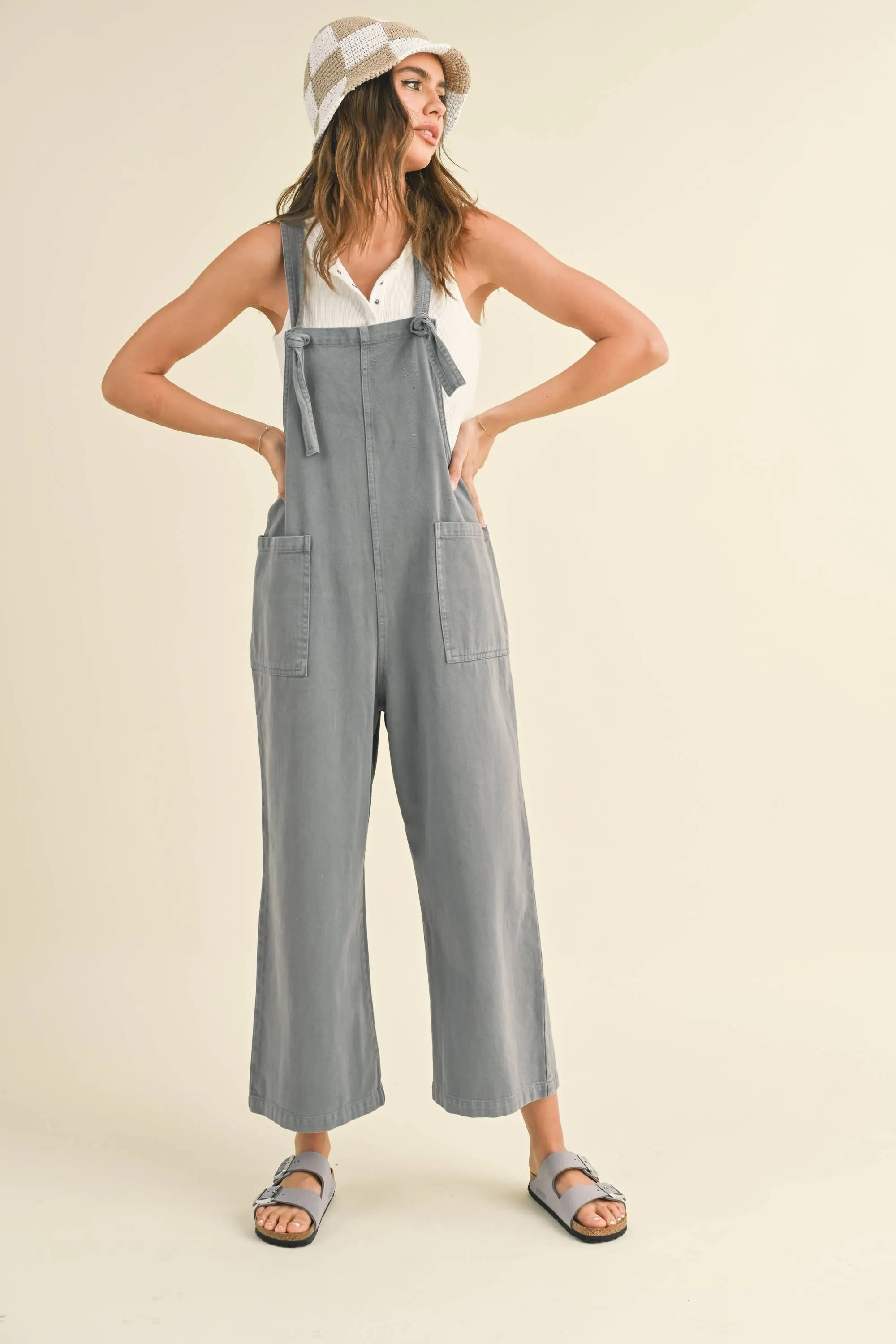 Tencel Washed Jumpsuit