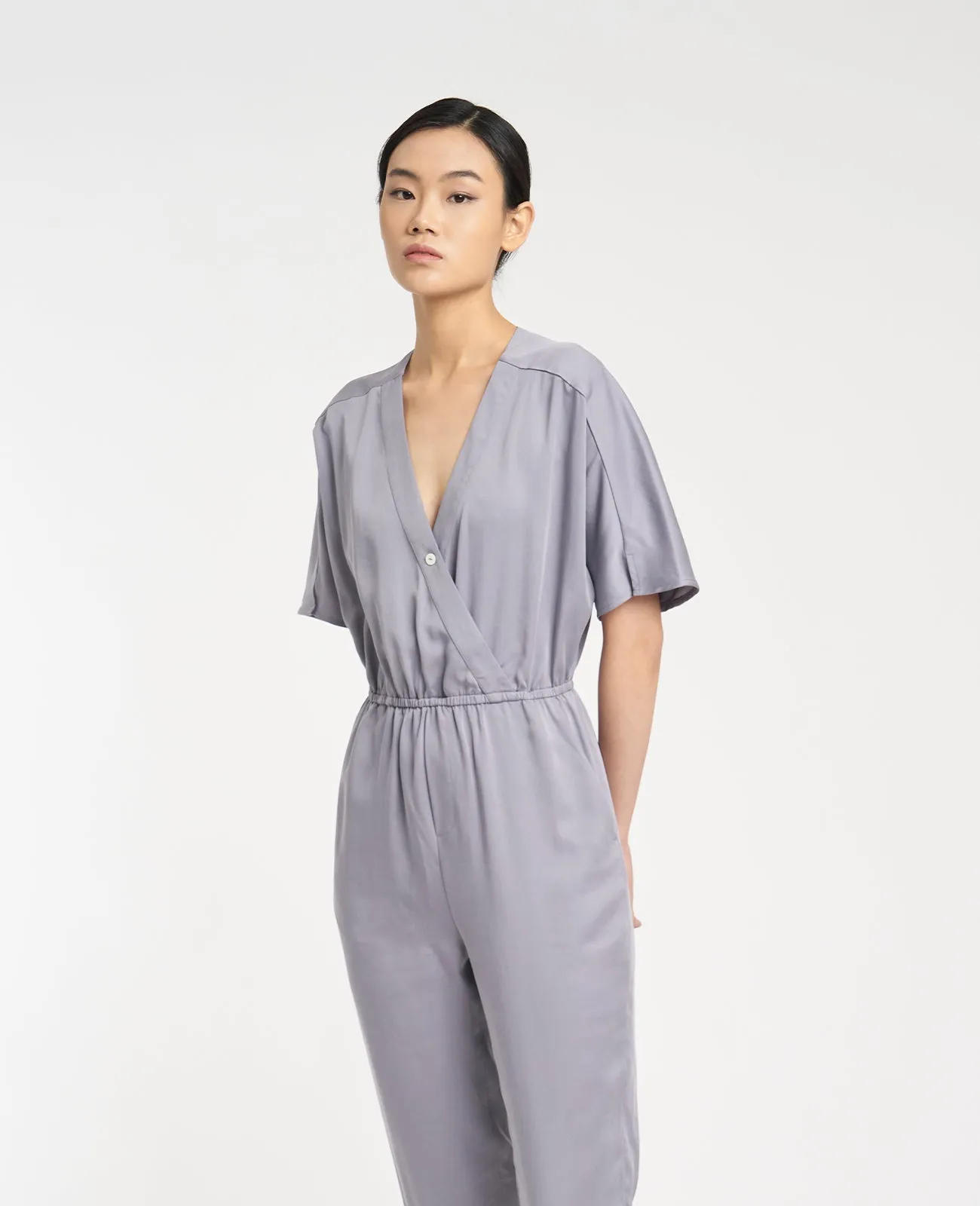 Tencel Wrap Jumpsuit