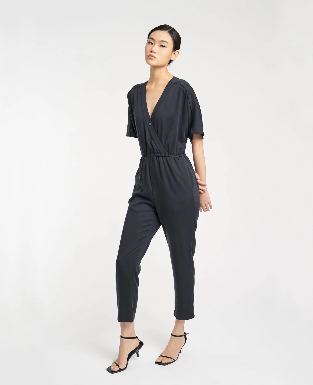 Tencel Wrap Jumpsuit