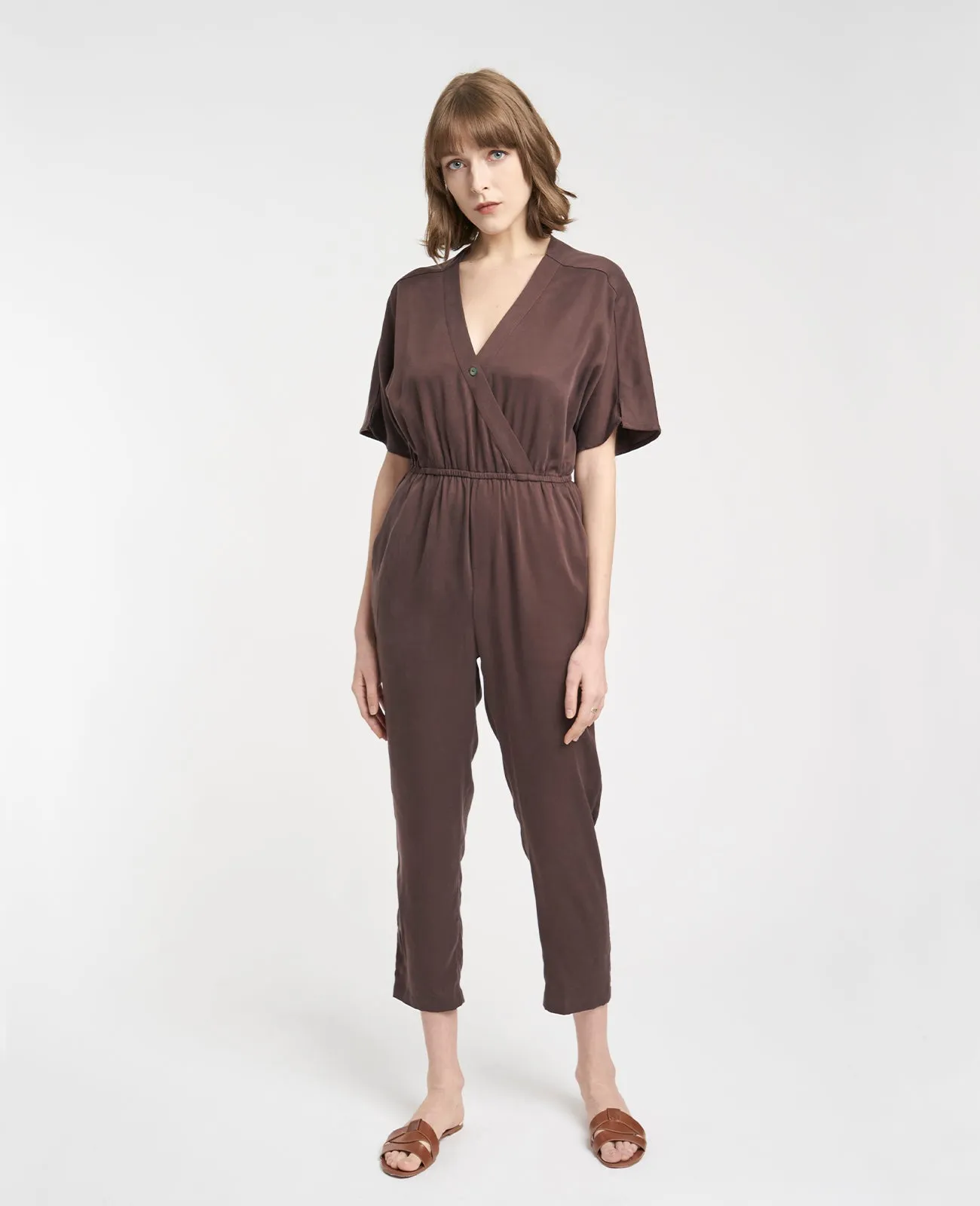 Tencel Wrap Jumpsuit