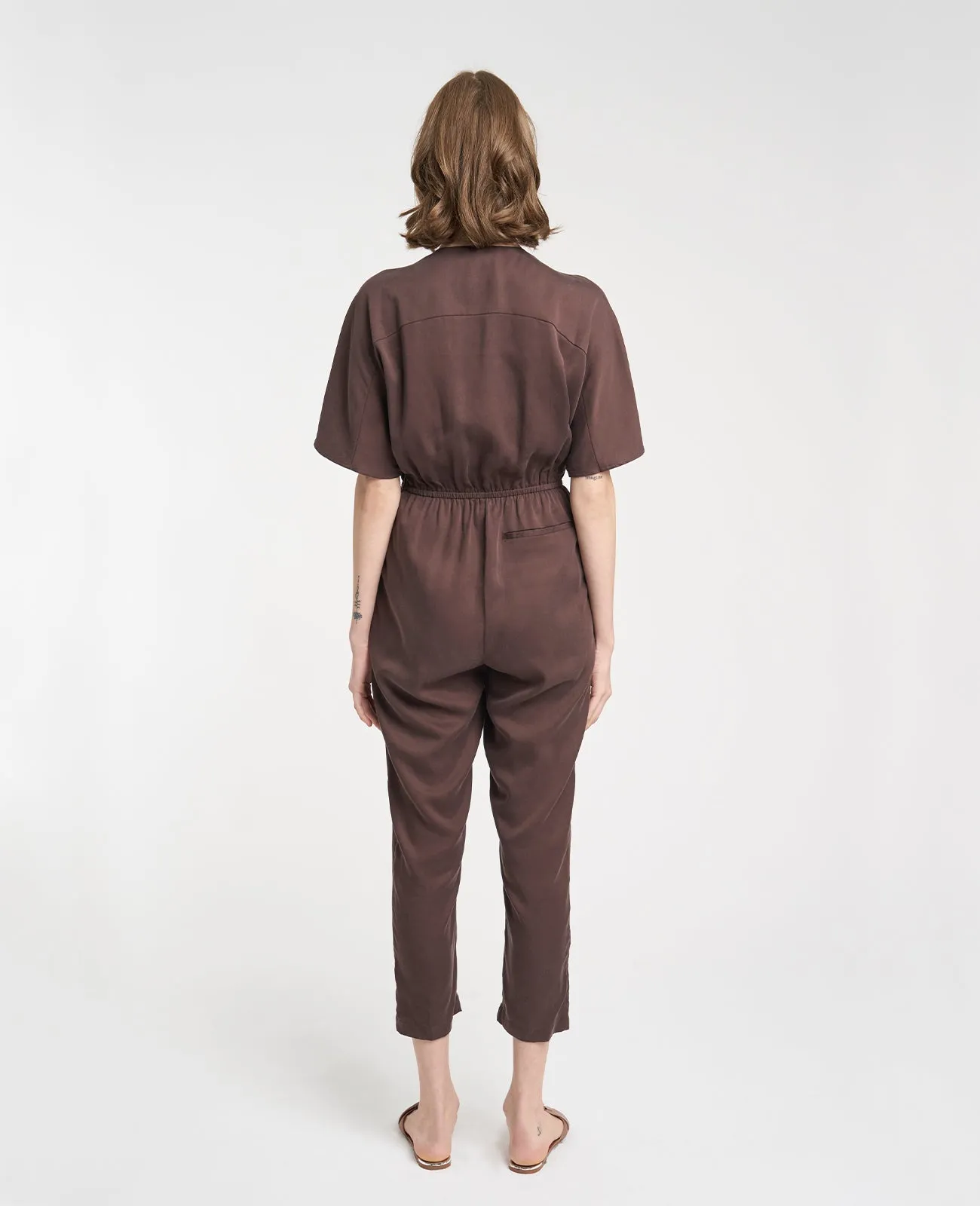 Tencel Wrap Jumpsuit