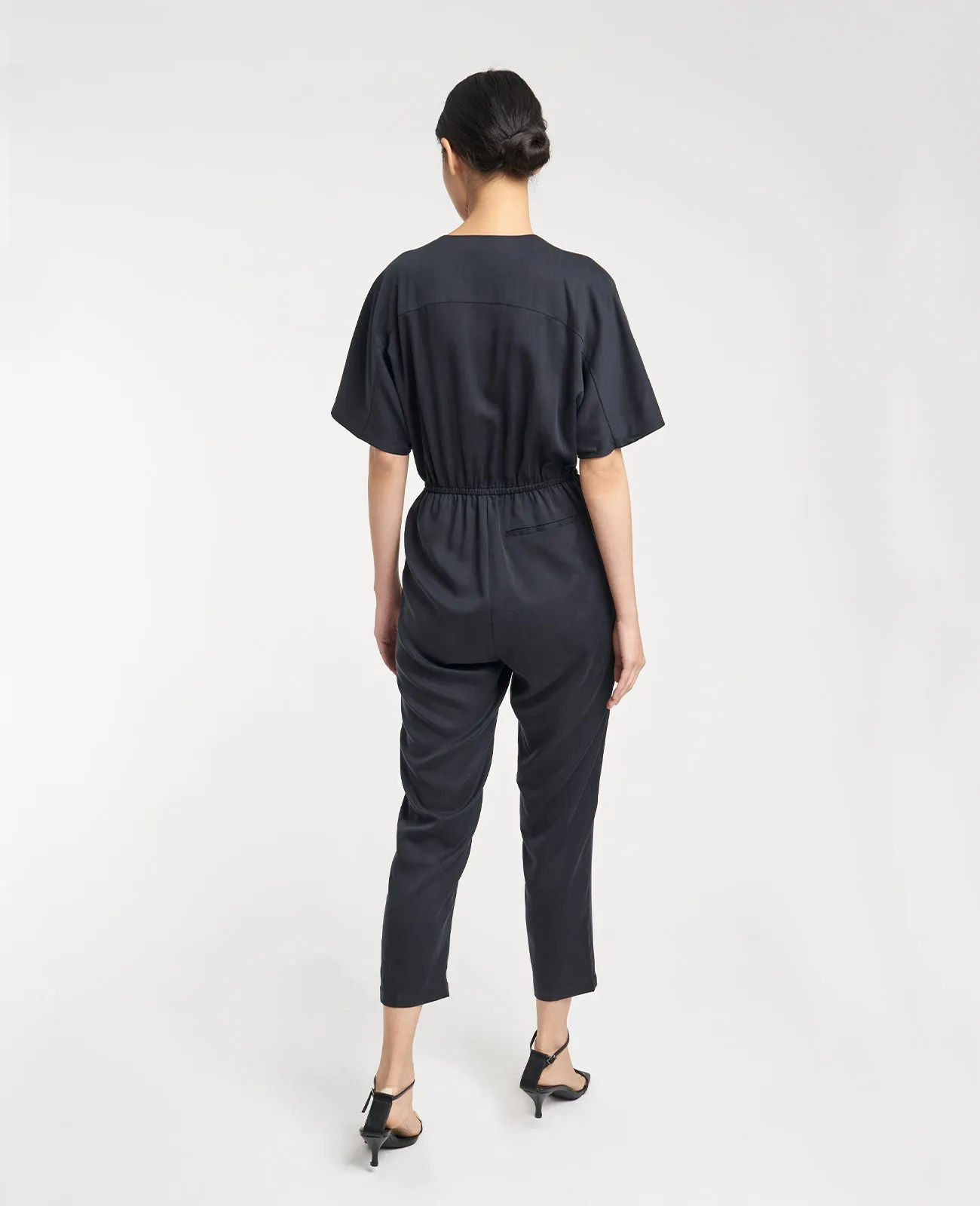 Tencel Wrap Jumpsuit