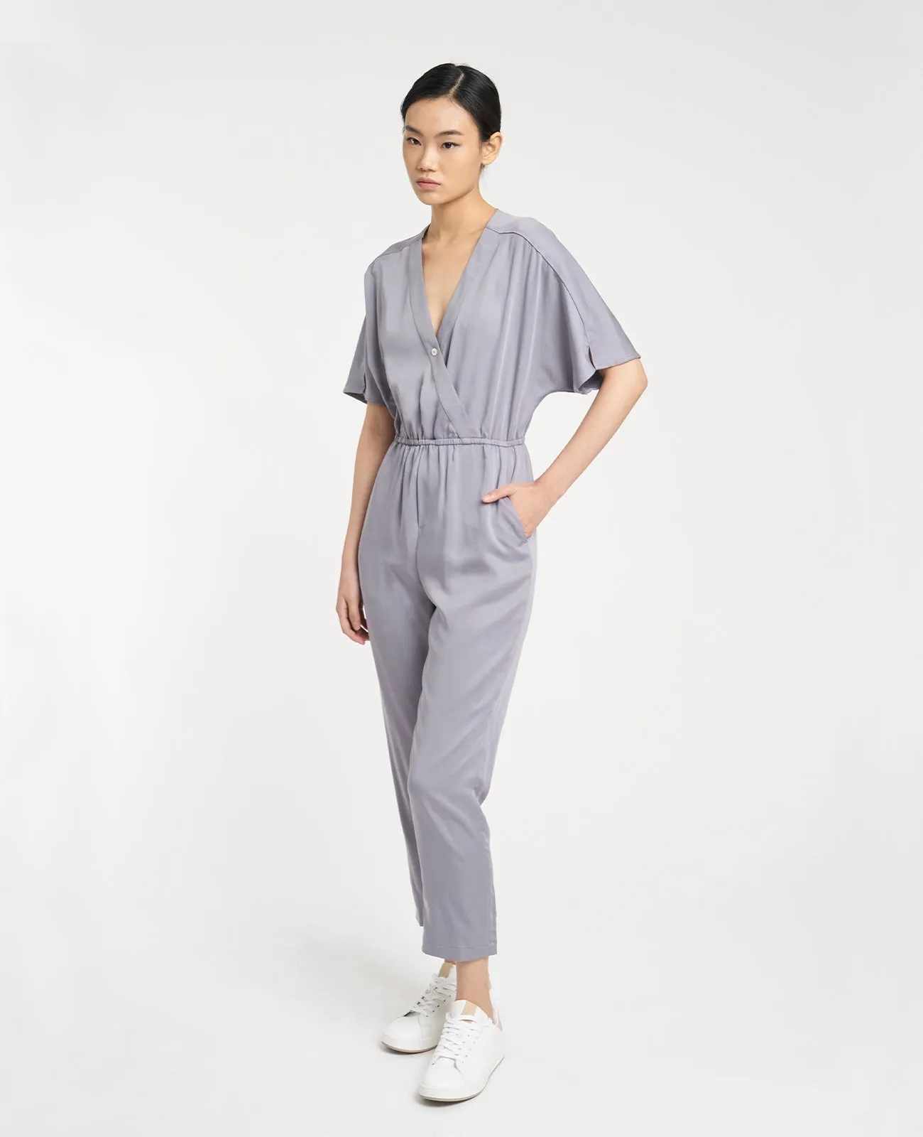 Tencel Wrap Jumpsuit