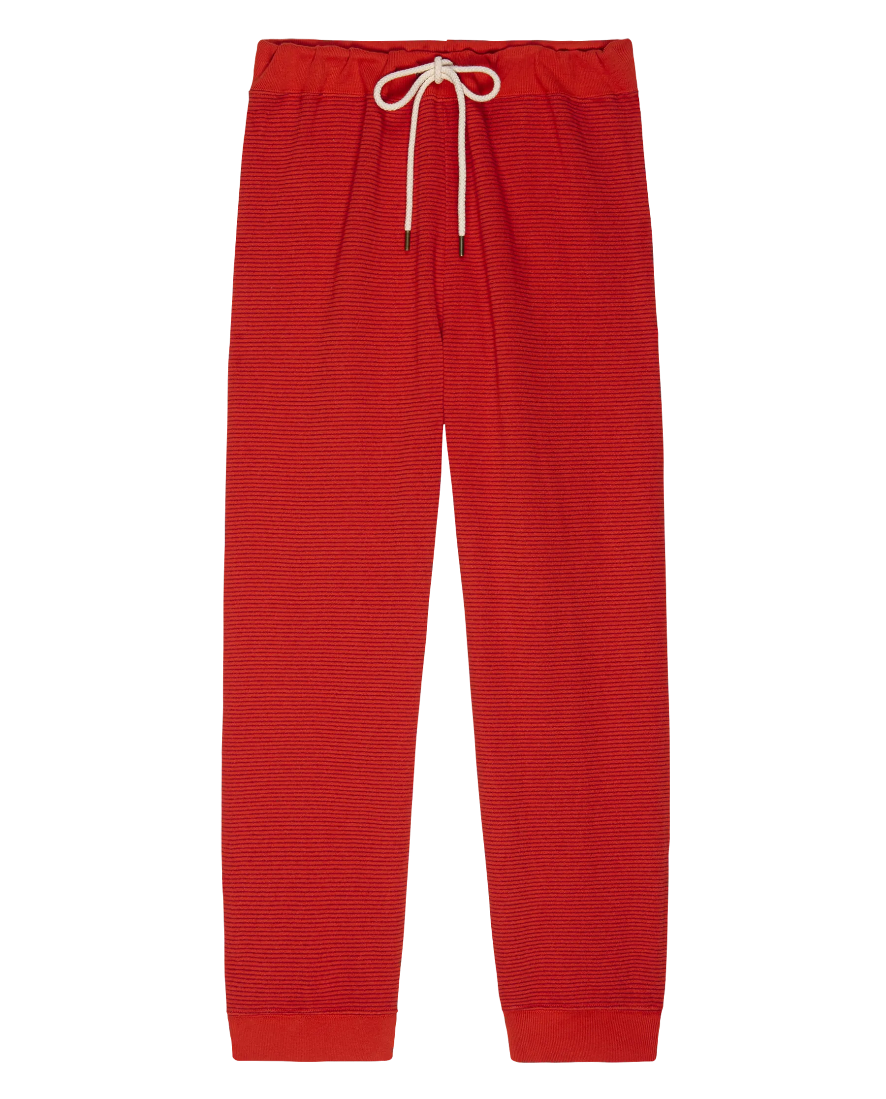 The Lantern Pant. -- Hot Red Overdyed Stripe