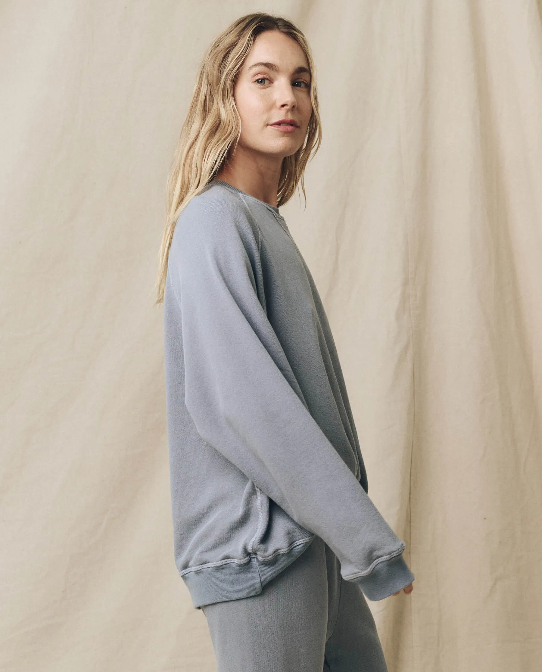 The Slouch Sweatshirt. Solid -- Big Sky