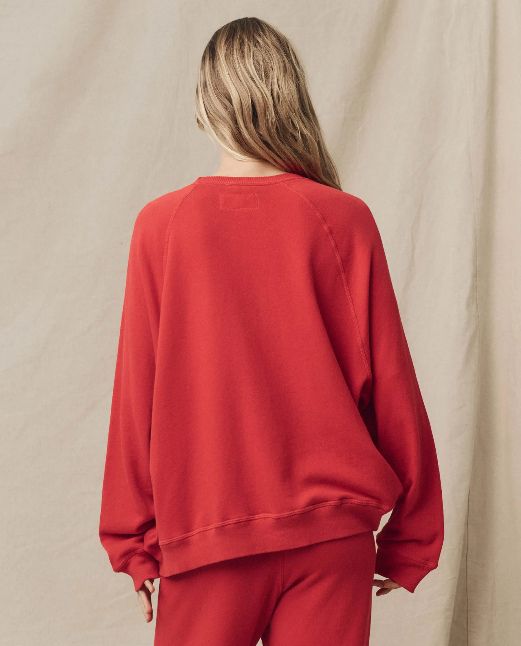 The Slouch Sweatshirt. Solid -- Campfire