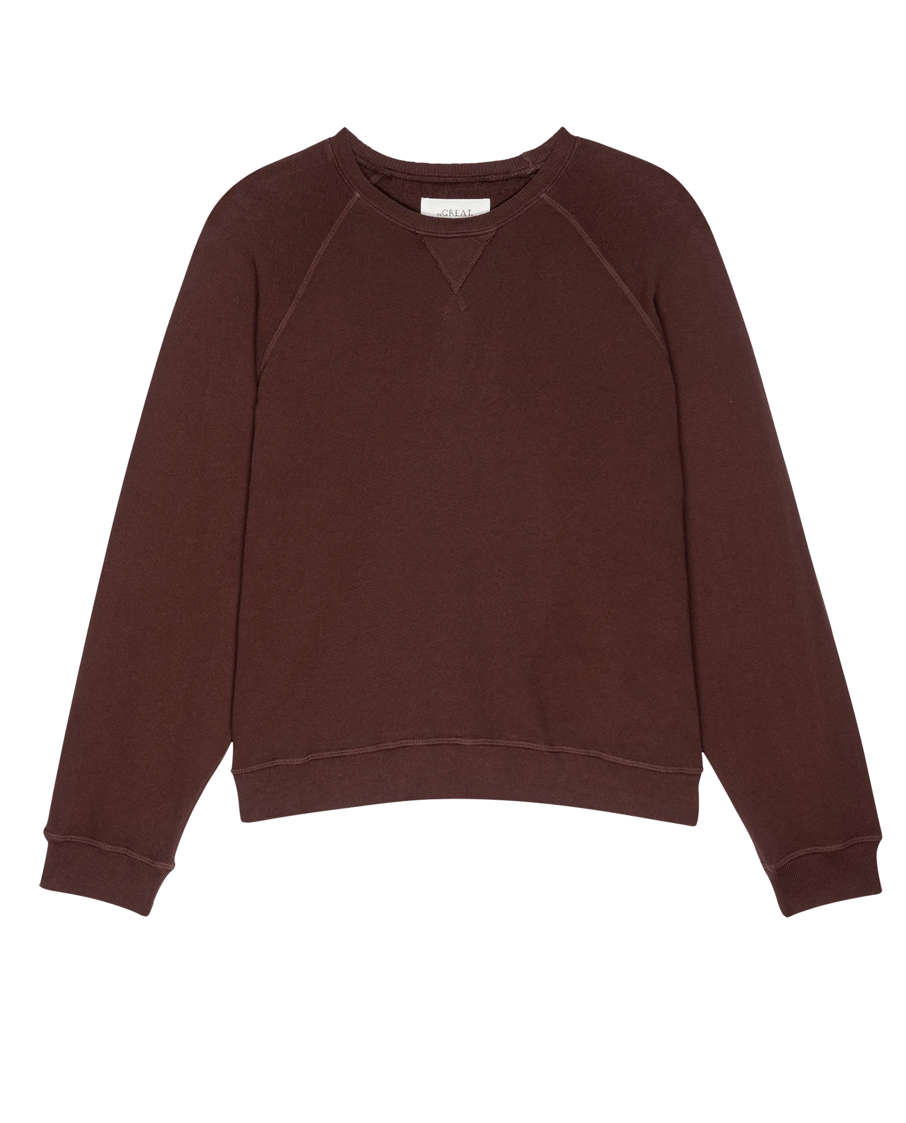 The Slouch Sweatshirt. Solid -- Toasted Walnut