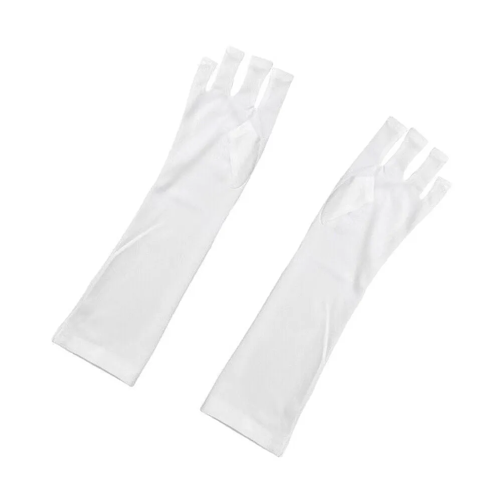 US 1-2 Paris Anti UV Shield Gloves Gel Manicure Protect Hands from UV Light Lamp