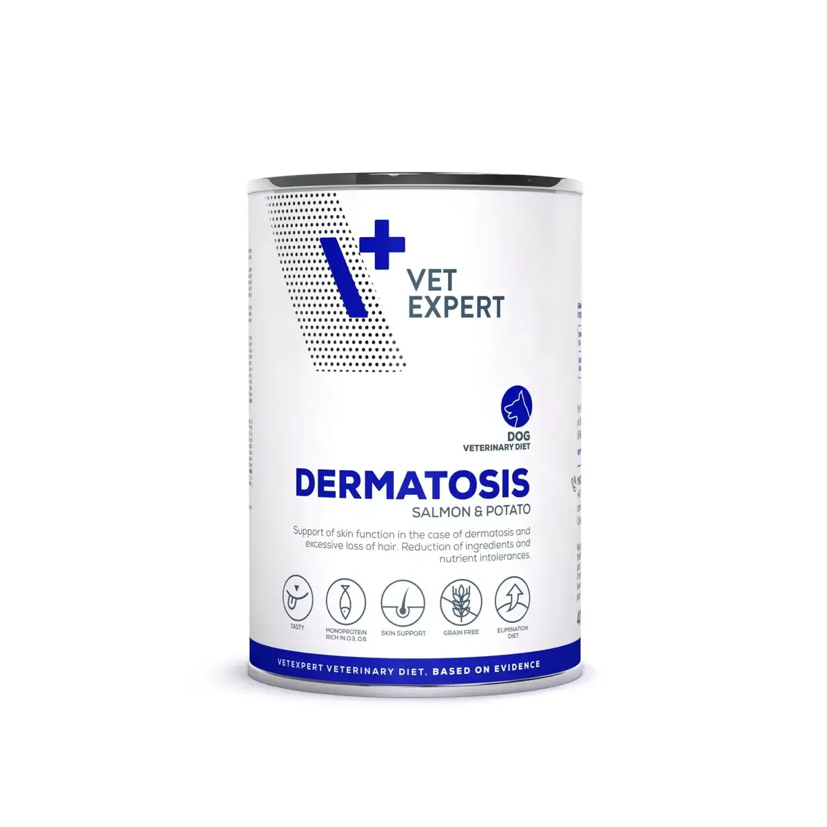 Vet Expert V  Dermatosis Dog (Salmon & Potato) 400g