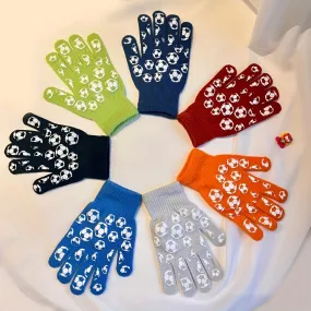 Vibrant Football Gloves Perfect Gift for Sports Enthusiasts