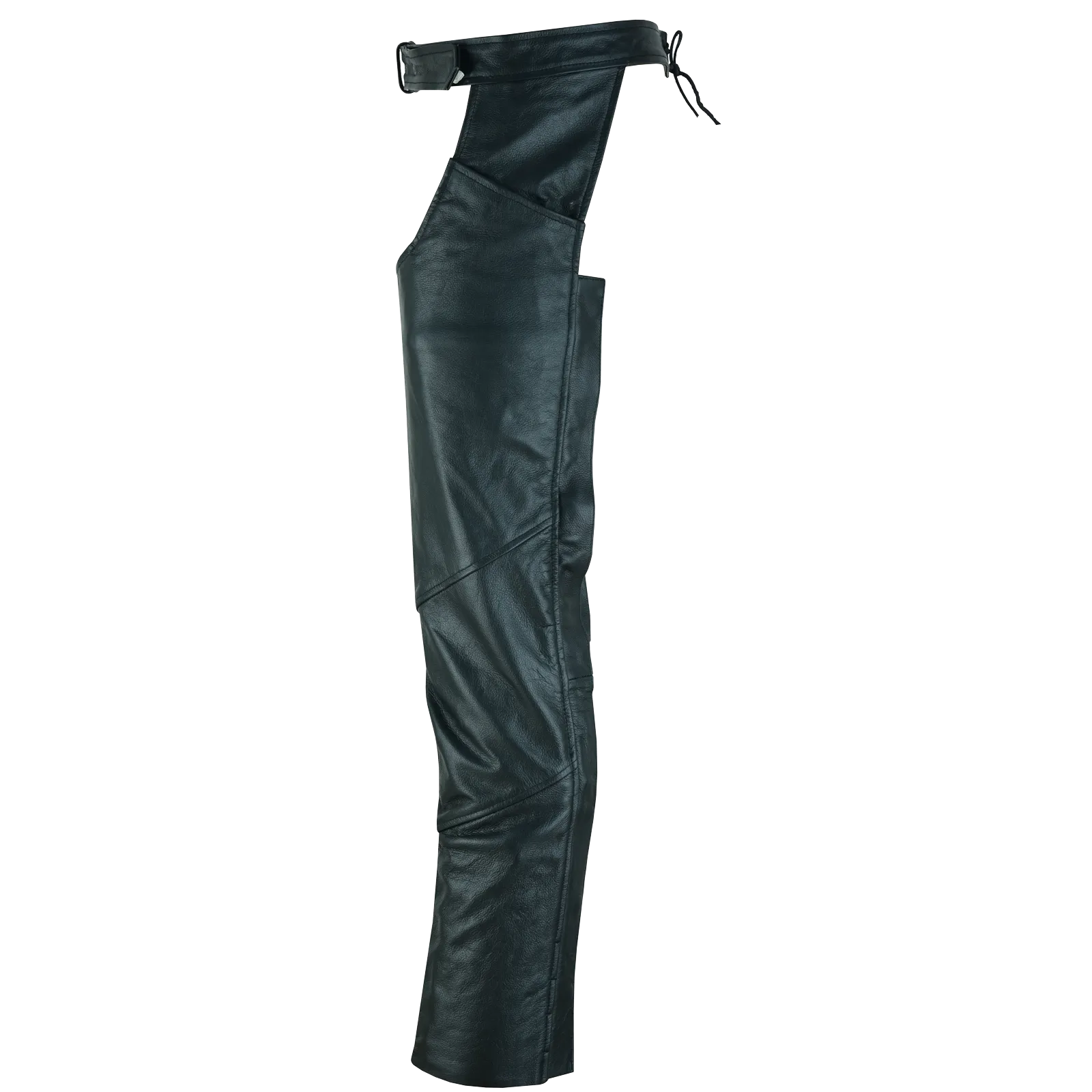 VL806S Zip-Out Insulated Pant Style Motorcycle Leather Chaps