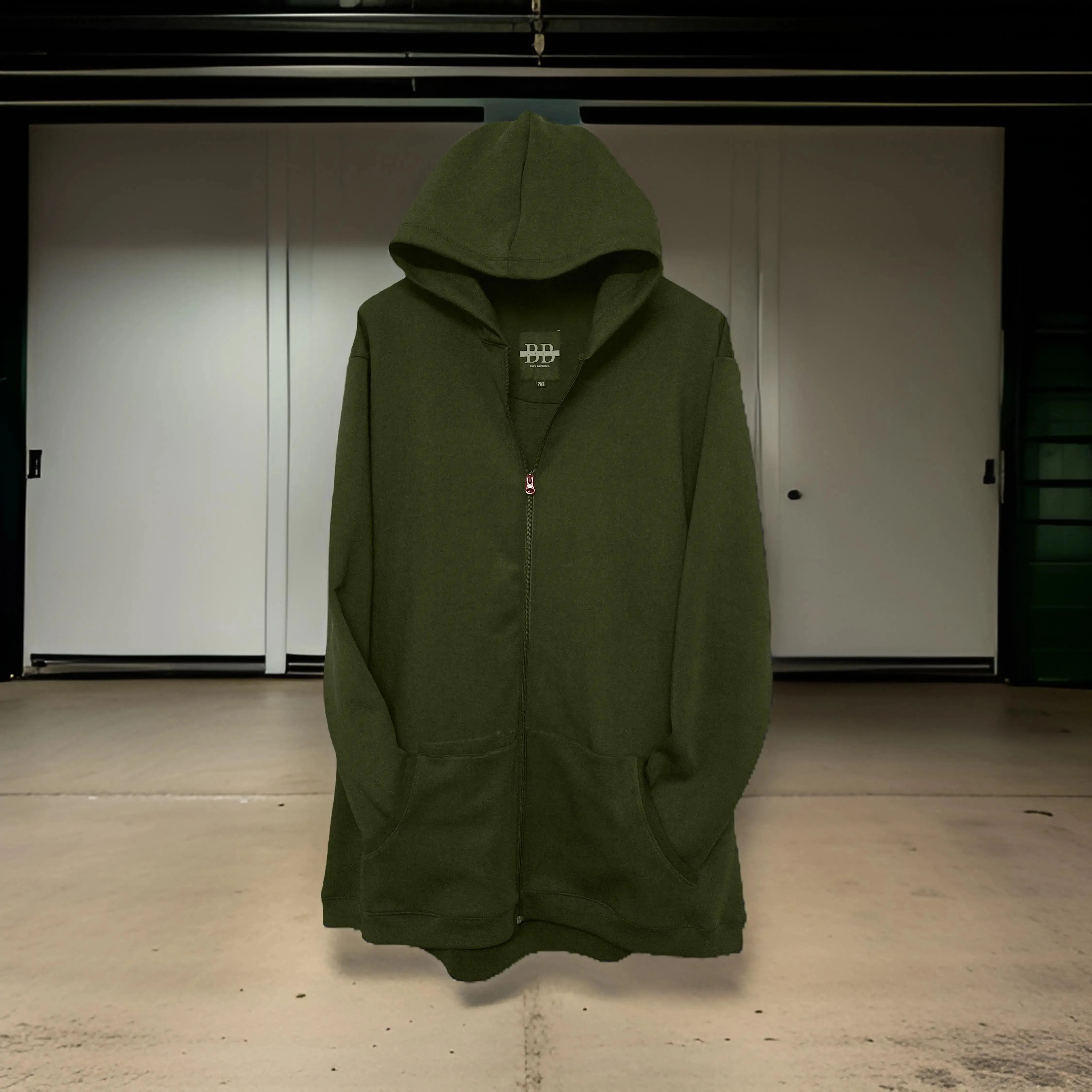 Winter Deep Khaki Hoodie