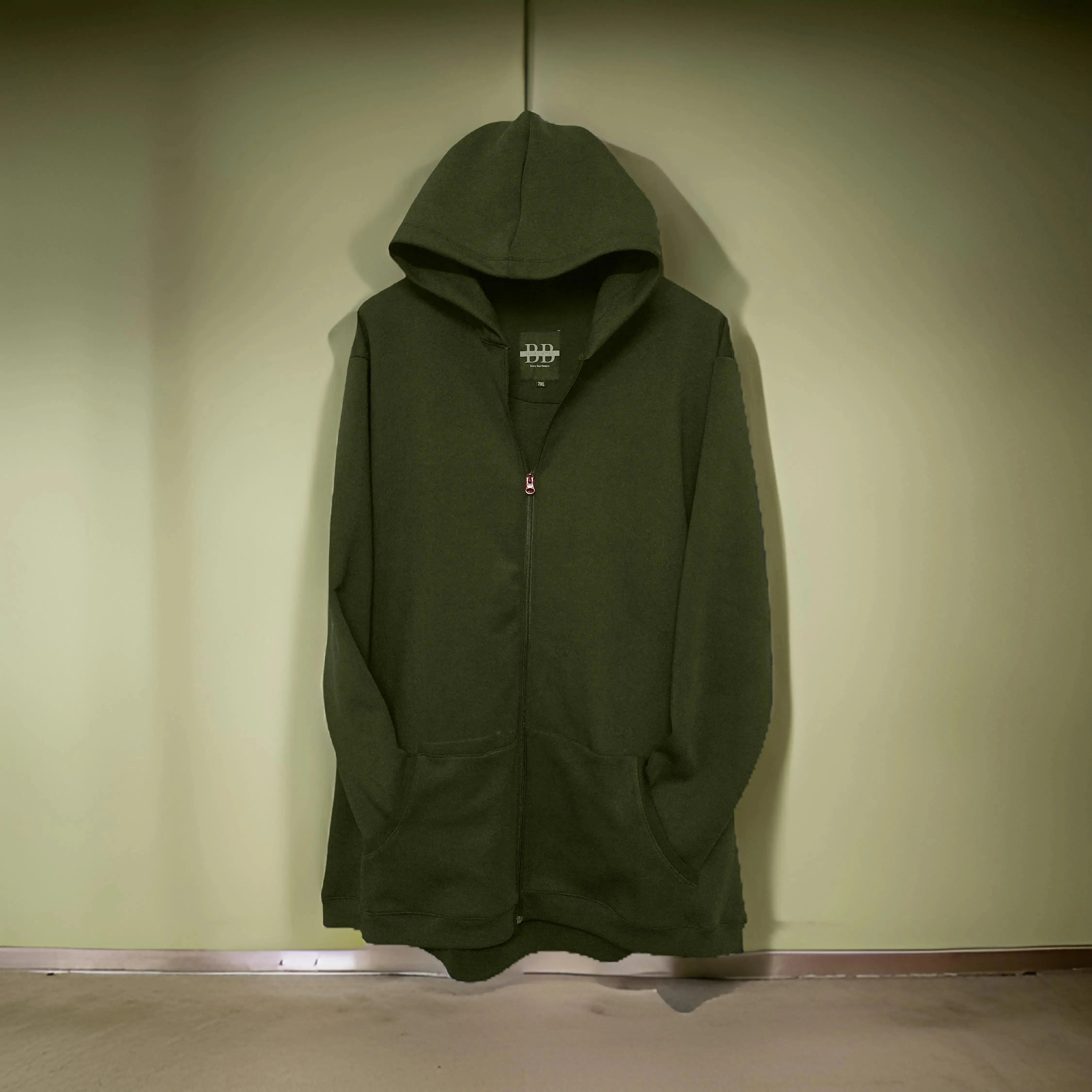 Winter Deep Khaki Hoodie