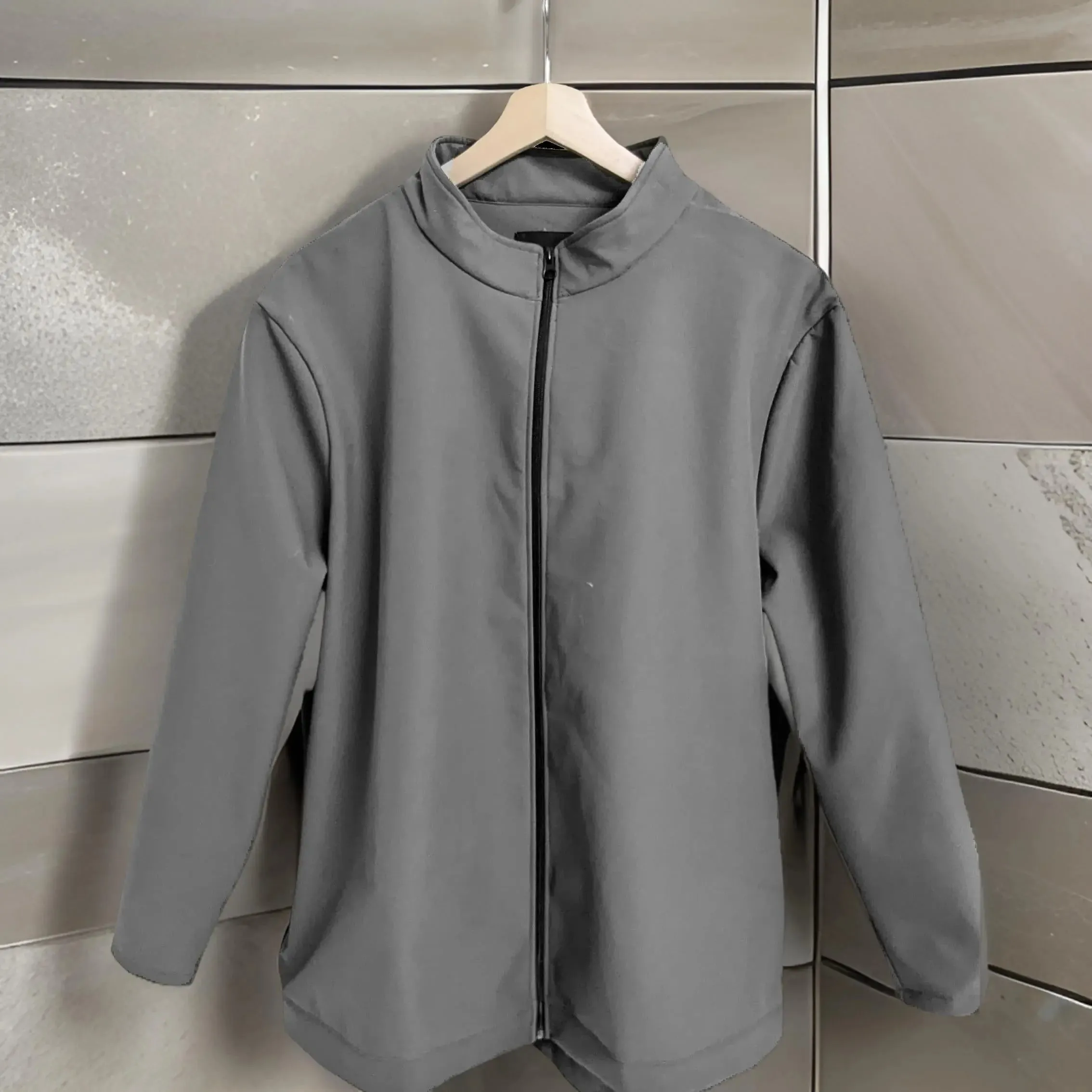 Winter GunMetal Grey Jacket