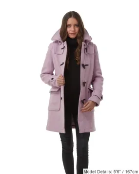 Women's London Classic Fit Duffle Coat - Lilac