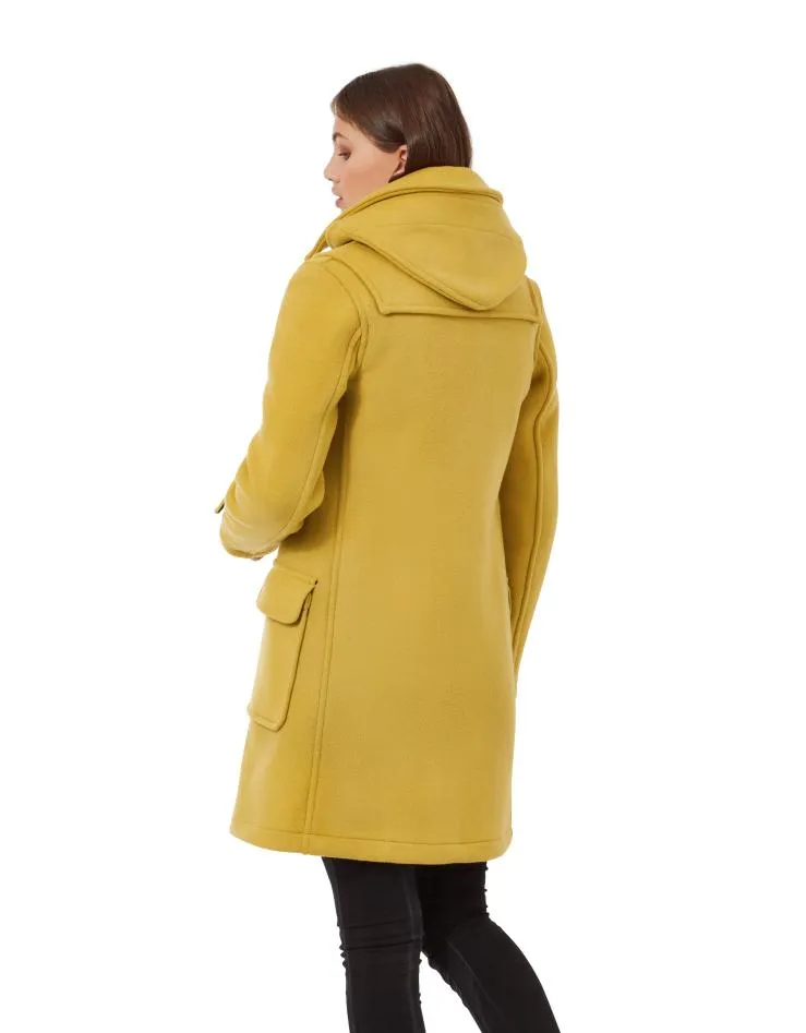 Women's London Classic Fit Duffle Coat - Mustard