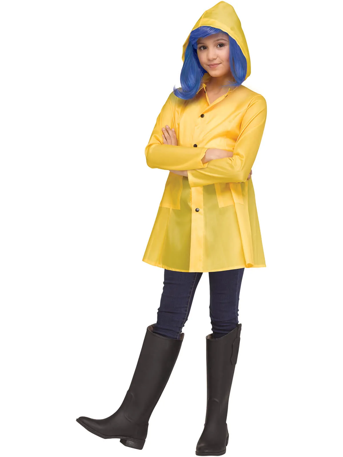 Yellow Raincoat Child Halloween Costume